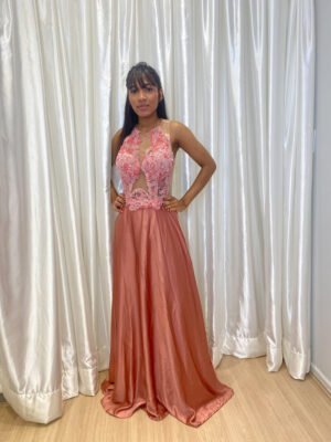 Vestido Longo Rose