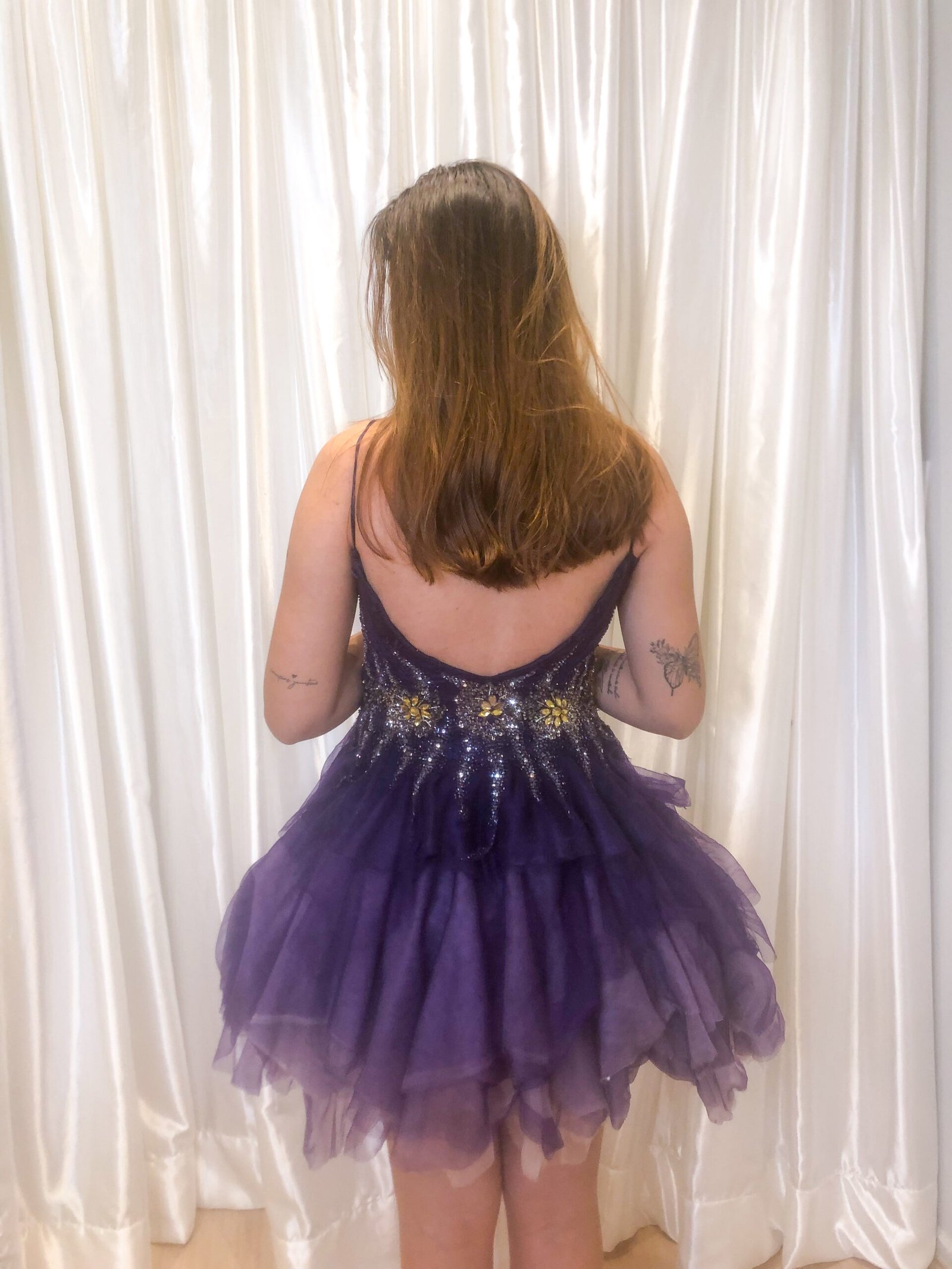 Vestido Curto Roxo - Imagem 2