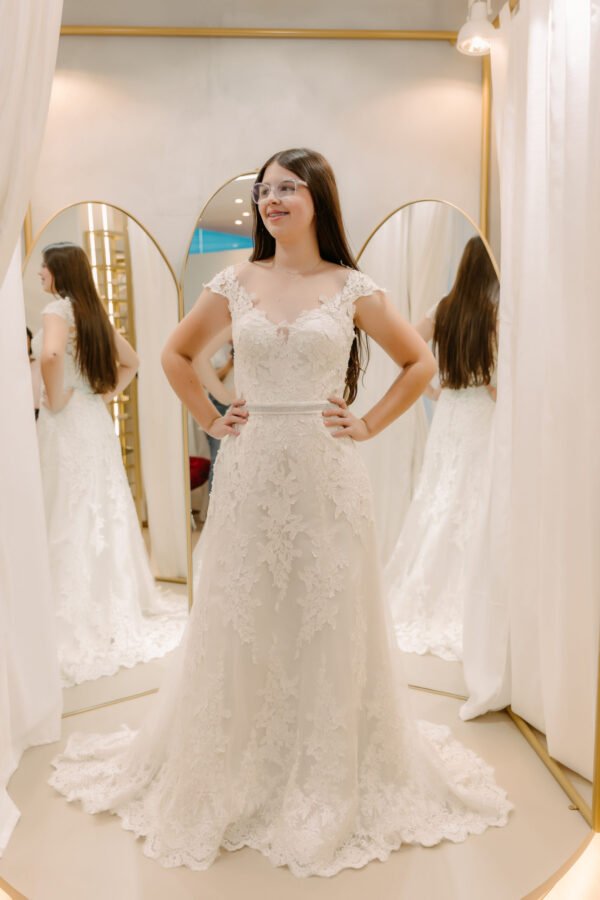 Vestido de Noiva Modelo Evasê