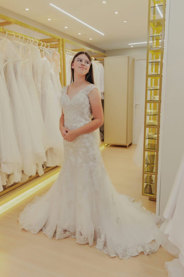 Vestido de Noiva Modelo Sereia