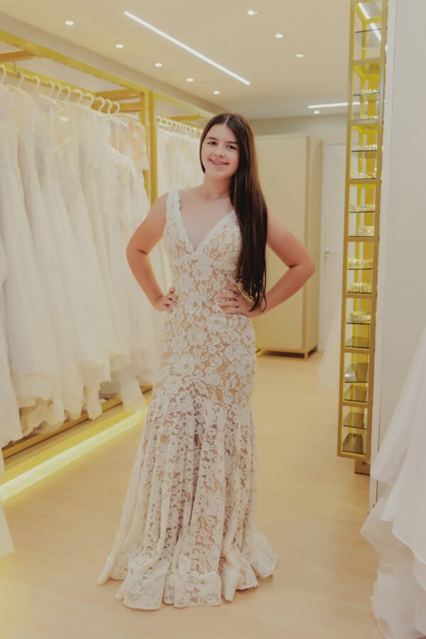 Vestido de Noiva Modelo Sereia