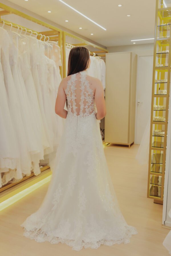 Vestido de Noiva Modelo Evasê - Imagem 2