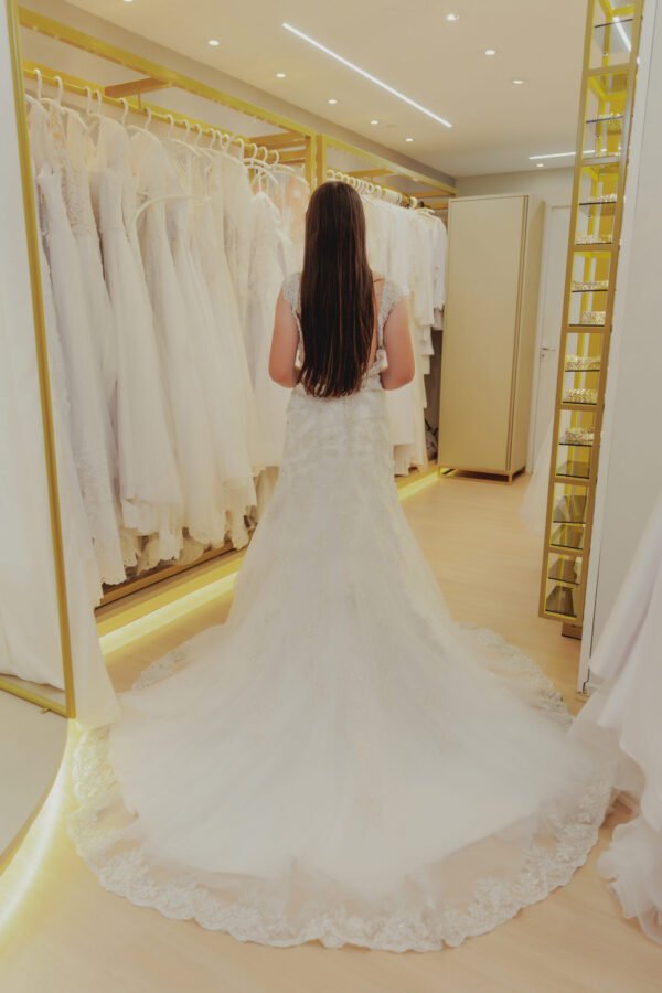 Vestido de Noiva Modelo Sereia - Imagem 2