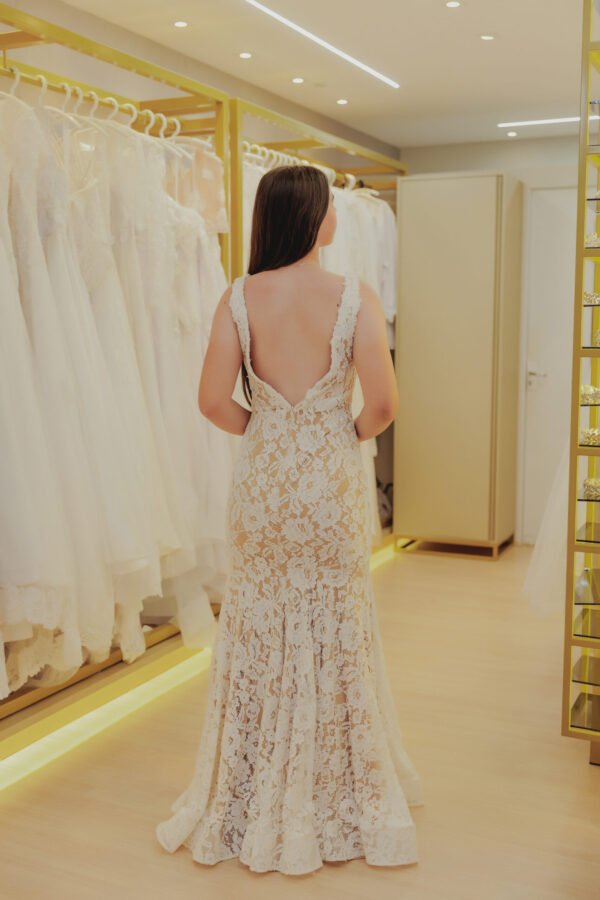Vestido de Noiva Modelo Sereia - Imagem 3
