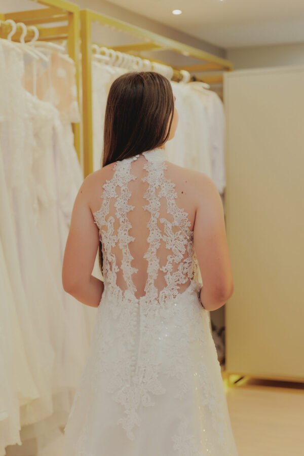 Vestido de Noiva Modelo Evasê - Imagem 3