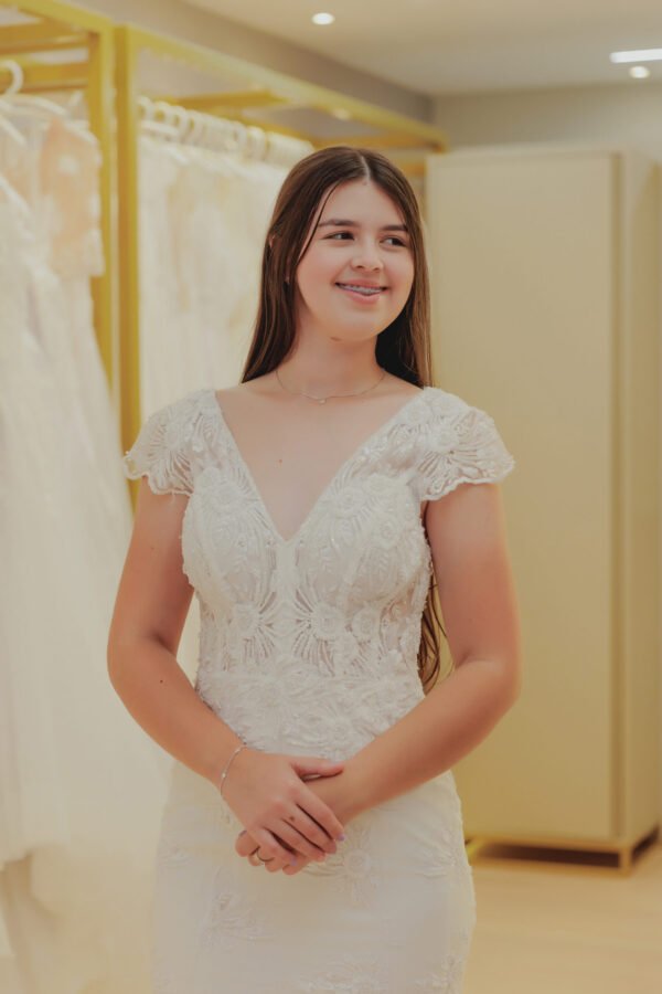 Vestido de Noiva Modelo Sereia - Imagem 2