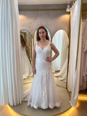 Vestido De Noiva modelo sereia