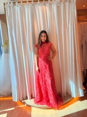 Vestido Longo laranja